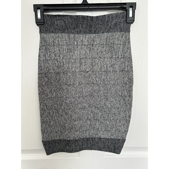 Guess Gray Bandage Skirt Women’s Mini Y2K Pull-on Body-con Size S - Picture 5 of 11